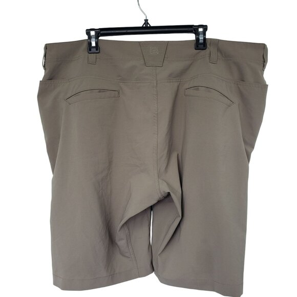 5.11 Tactical Dart Shorts Mens Size 44 Reinforced Belt Loops Tan Khaki - Picture 10 of 10